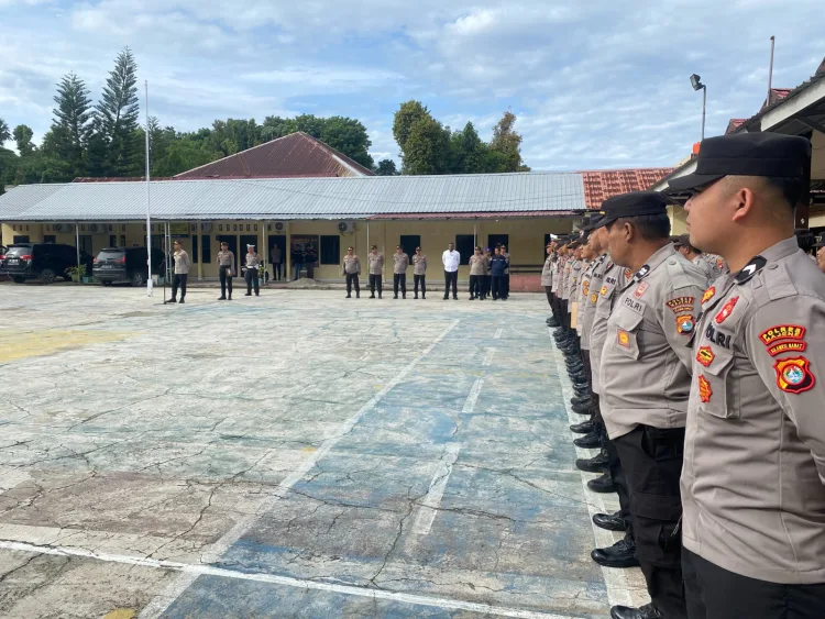 Kapolres Majene Evaluasi Pelaksanaan Operasi Ketupat 2025 di Majene
