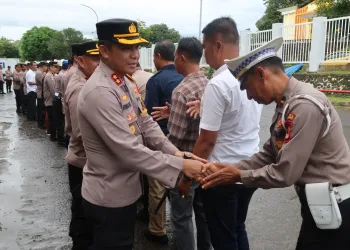 Apel Kesiapan Pengamanan Laga PSM vs Cong An Hanoi dan Halal Bihalal Pasca Idul fitri