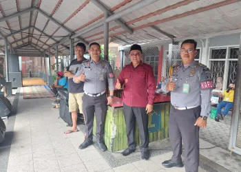 Suasana Haru Warnai Kunjungan Hari Raya Idul Fitri 1446 H di Lapas Parepare.