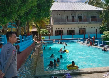 Hari Ketiga Pasca Idulfitri Objek Wisata di Majene Ramai Dikunjungi Warga, Polres Majene Maksimalkan Pengamanan
