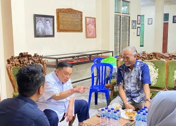 Silaturahmi, Plh Sekprov Sulbar kunjungi Wagub Salim S Mengga di Polman