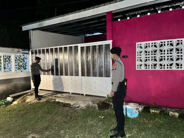 Moment Arus balik Lebaran, Samapta Polres Majene Gencarkan Patroli untuk Jaga Kamtibmas