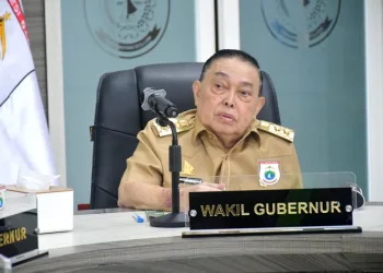 Wagub Salim Instruksikan Latihan Baris-Berbaris pegawai Pemprov