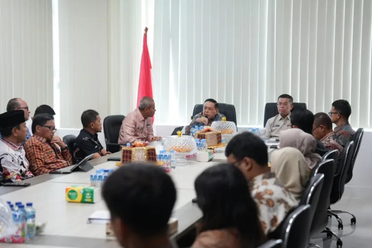 Wagub Salim S Mengga Pimpin Entry Meeting BPK Jelang Pemeriksaan LKPD Sulbar 2024