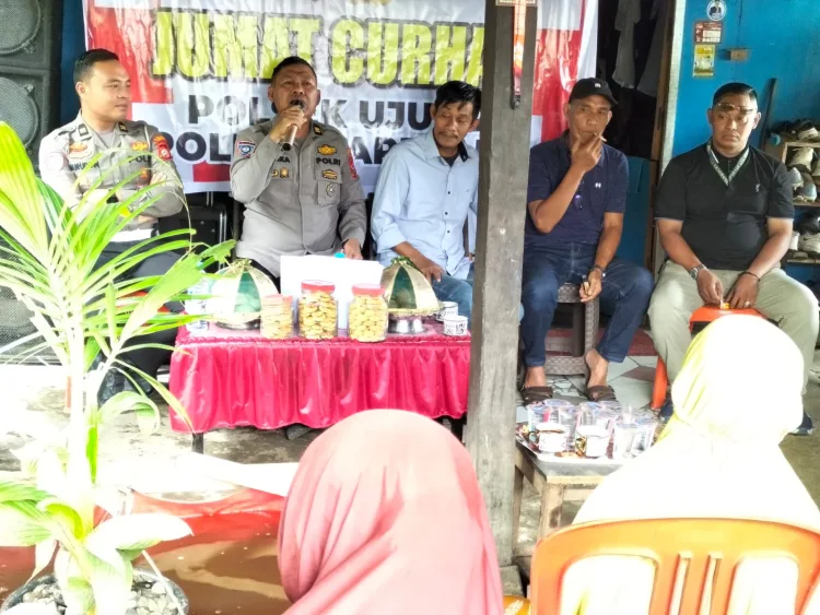 Jumat Curhat Polsek Ujung Polres Parepare, Ijin Keramaian Untuk Hajatan Menjadi Topik Hangat