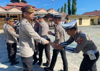 Kapolres Majene Gelar Halal Bihalal Bersama Personel Pasca Idul Fitri 1446 H