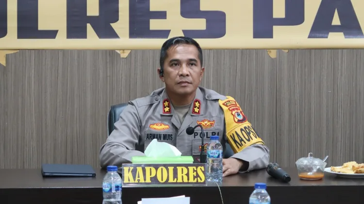 Kapolres Parepare Minta Jajaran Tingkatkan Kinerja Jaga Kepercayaan Masyarakat.