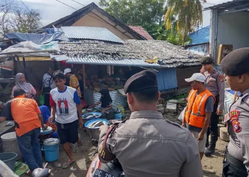 Gelar Patroli, Sat Samapta Polres Majene Sasar Pusat Keramaian Dalam Kota Majene