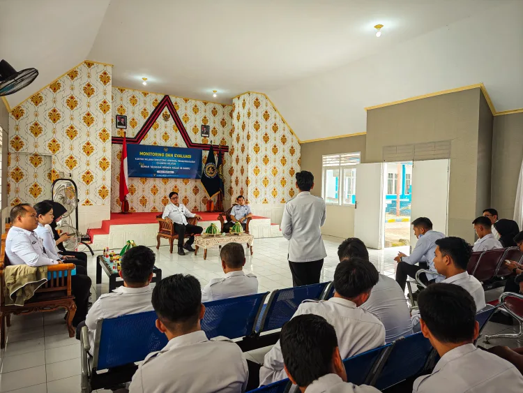 Kanwil Ditjenpas Sulsel Lakukan Monitoring dan Evaluasi di Rutan Kelas IIB Barru