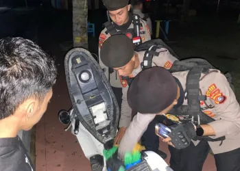 Cegah Gangguan Kamtibmas, Sat Samapta Polres Majene Gencarkan Patroli Malam Hari
