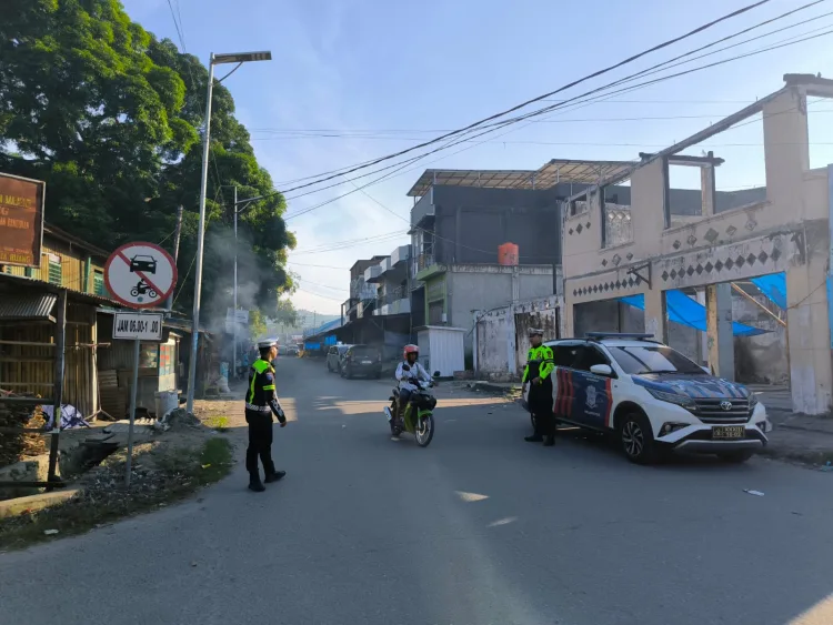 Satlantas Polres Majene Gelar Patroli Mobile, Antisipasi Kecelakaan dan Pelanggaran Lalu Lintas