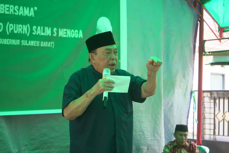 Beri Tausiyah di Acara 14 Hari Wafatnya Hj Arasia, Salim S Mengga: Jaga Amanah dan Kejujuran