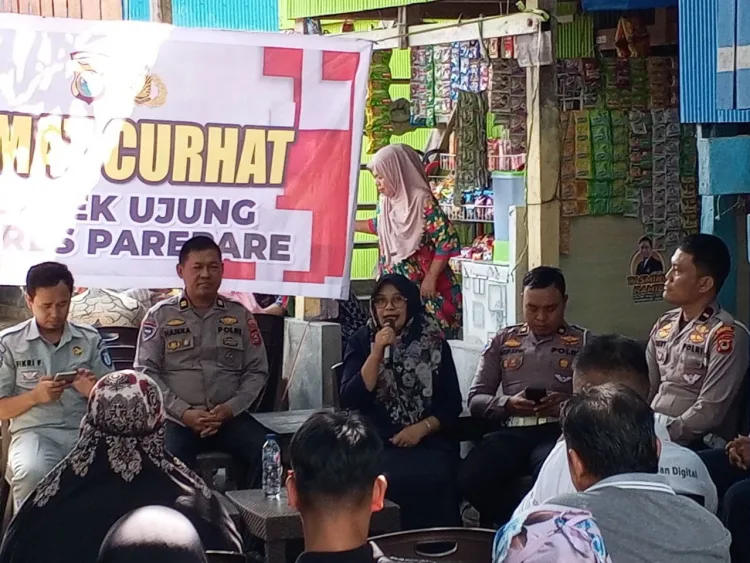 Jumat Curhat Polsek Ujung, Warga Soroti Perilaku Remaja Gemar Nongkrong dan Kebut – Kebutan, Begini Solusinya !!!