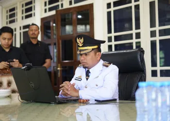 Tasming Hamid Ikuti Upacara Hari Otonomi Daerah Perdana sebagai Wali Kota Parepare
