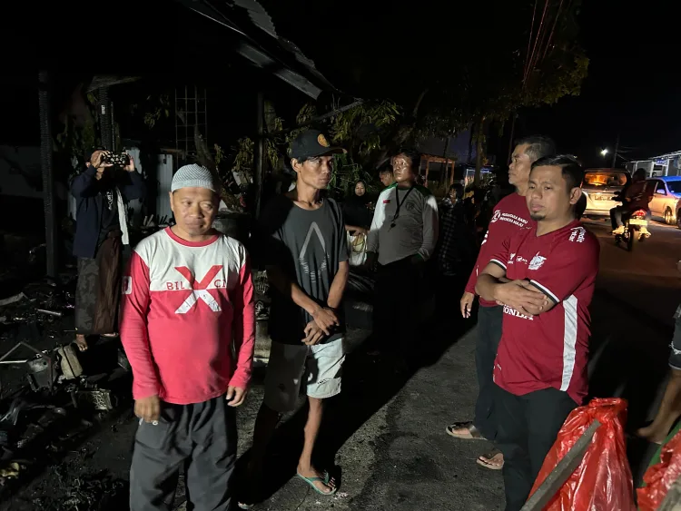 Wali Kota Parepare Tasming Hamid Respons Cepat Kebakaran Bengkel Warga di Jalan Gelora Mandiri