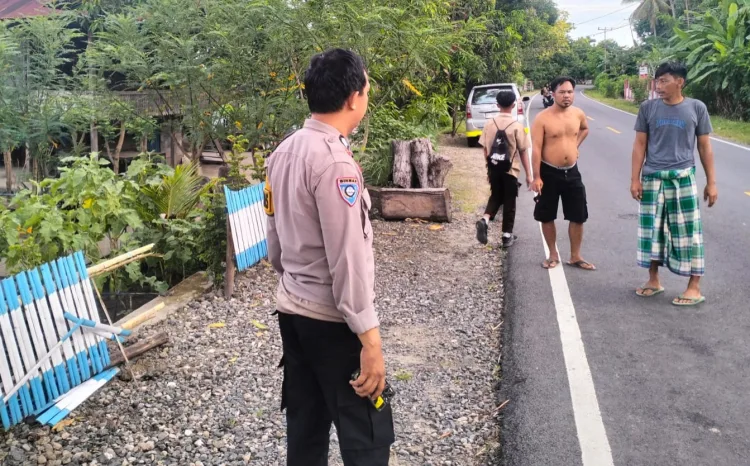 Warga Totolisi Jadi Korban Tabrak Lari, Polsek Sendana Lakukan Penyelidikan