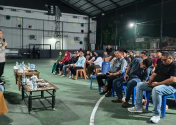 Wakapolrestabes Makassar Apresiasi FKPM Di ‘Ngopi Kamtibmas’ Mannuruki.