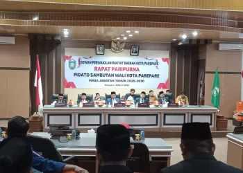 DPRD Parepare Gelar Paripurna Sambut Walikota Baru
