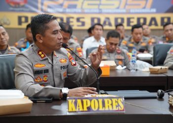 Menindaklanjuti Arahan Kapolri Kapolres Tekankan Kapolsek Agar Gencar Melakukan Patroli Preventif. Polri Untuk Masyarakat