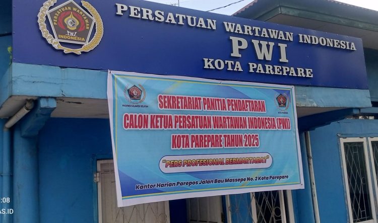 PWI Parepare Buka Pendaftaran Calon Ketua Periode 2025–2028