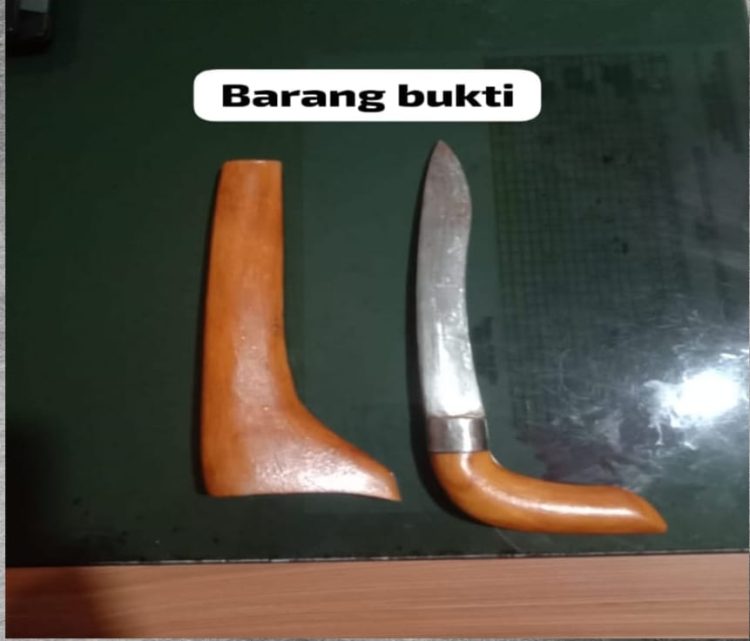 Pria Asal Jeneponto Ditemukan Bawa Sajam, Ini Imbauan Kasat Reskrim Polres Parepare
