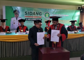 Bupati Majene Raih Gelar Doktor, Komitmen Terus Tingkatkan Pelayanan Publik