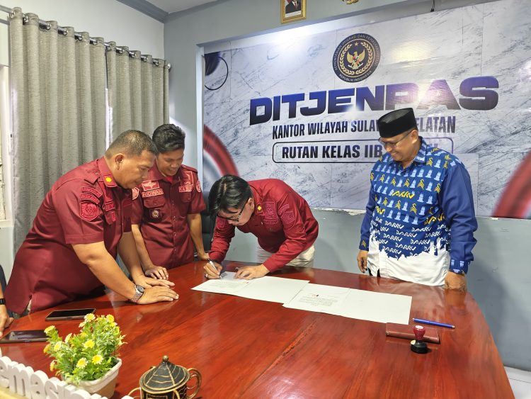 Rutan Barru Teken MoU dengan PKBM Mattirowalie, Wujudkan Pembinaan Lewat Pendidikan