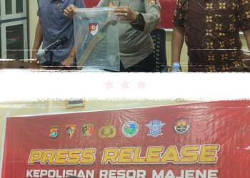 Polres Majene Beberkan Keberhasilan Operasi Sikat Marano 2025 Bersama Media