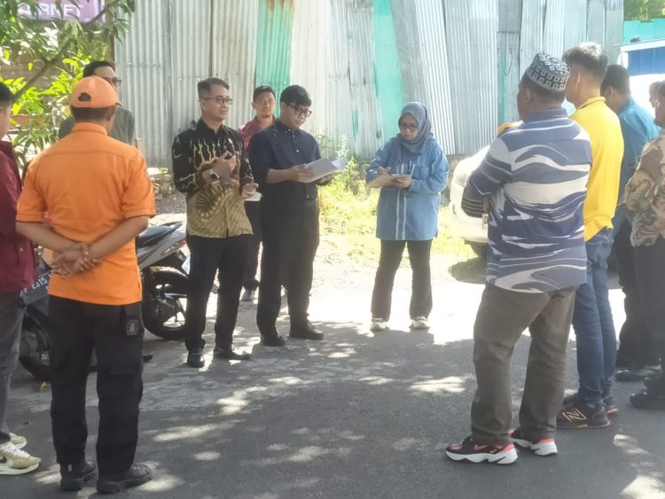 PN Parepare Gelar PS Sengketa Tanah Adat di Jl Bau Massepe