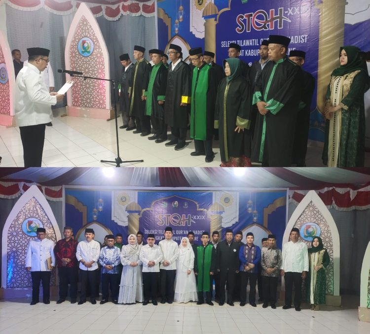 Bupati Majene Resmi Buka Seleksi Tilawatil Qur’an dan Hadits (STQH) Ke-XXIX