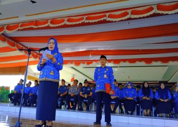 Wakil Bupati Kabupaten Majene Sebagai Inspektur di Upacara Harkitnas ke-117: Bangkit Bersama Wujudkan Indonesia Kuat