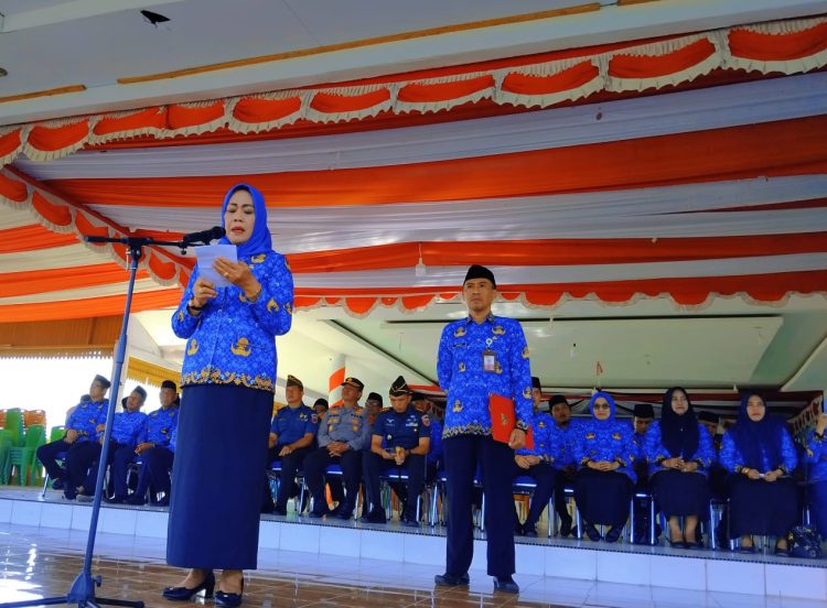 Wakil Bupati Kabupaten Majene Sebagai Inspektur di Upacara Harkitnas ke-117: Bangkit Bersama Wujudkan Indonesia Kuat