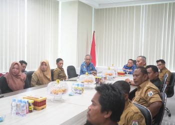 Wagub Sulbar Terima Audiens Aliansi Honorer Nasional di Ruang Kerjanya