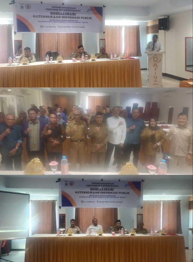 Sosialisasi KIP Sulbar, Dorong Keterbukaan Informasi Publik di Majene