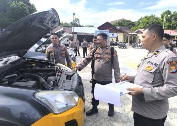 Kapolres Majene Terima Kunjungan Tim Audit Itwasda Polda Sulbar Terkait Aset BMN