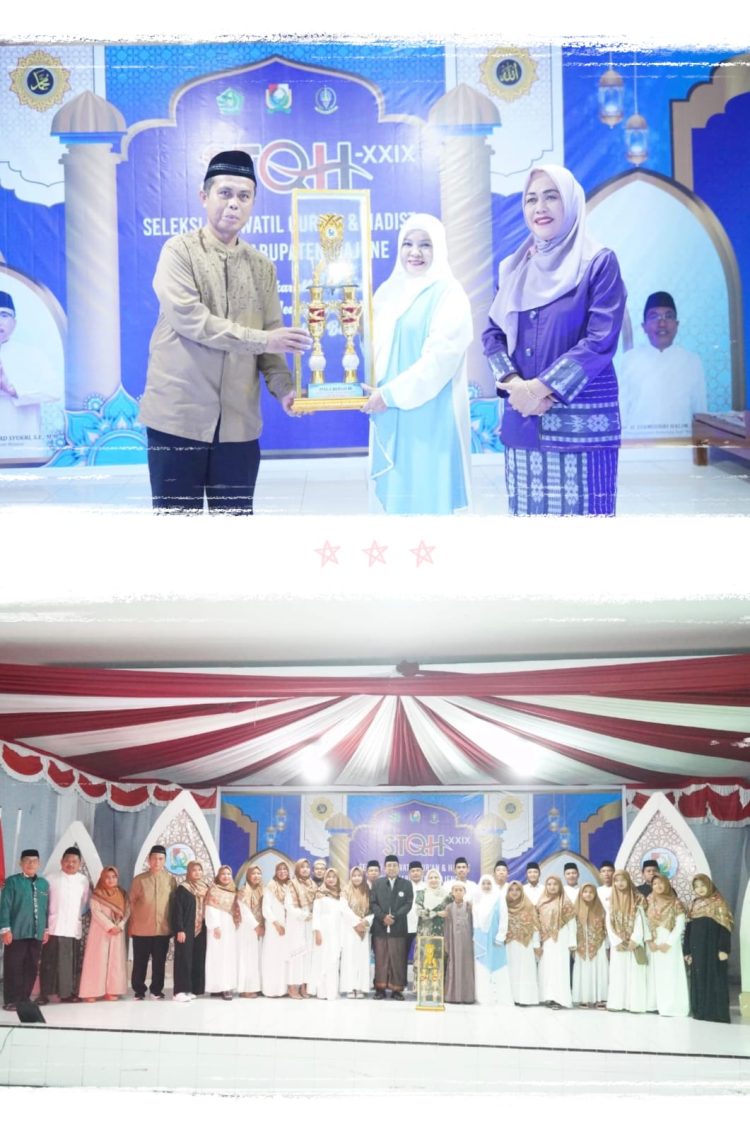 Wakil Bupati Majene Resmi Menutup STQH XXIX Tingkat Kabupaten
