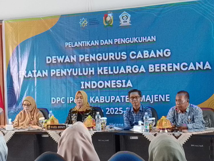 IPeKB Kabupaten Majene Resmi Dilantik, Fokus Pencegahan Stunting