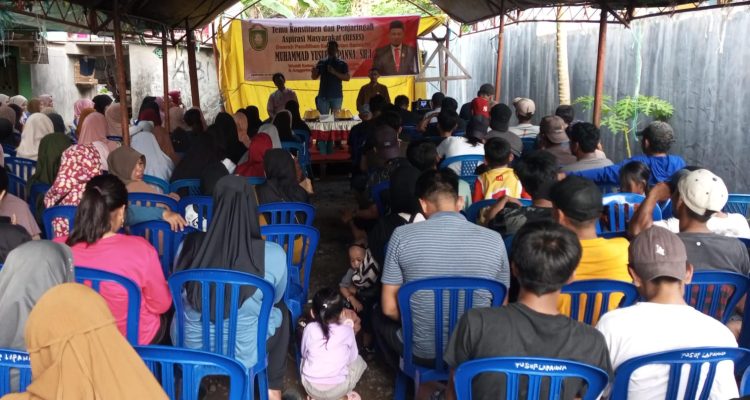 Reses di Lemoe, Wakil Ketua DPRD Yusuf Lapanna Serap Aspirasi Warga