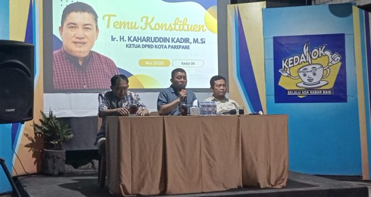 Ketua DPRD Parepare Gelar Reses, Libatkan LSM dan Tenaga Ahli Bahas Isu Strategis Kota