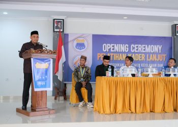 Wakil Wali Kota Parepare Hermanto Buka Pelatihan Kader Lanjut PMII