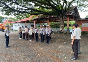 Sat Lantas Polres Parepare Berikan Pendampingan Kepada Dispenda Sulsel, Tertibkan Pajak Kendaraan Bermotor