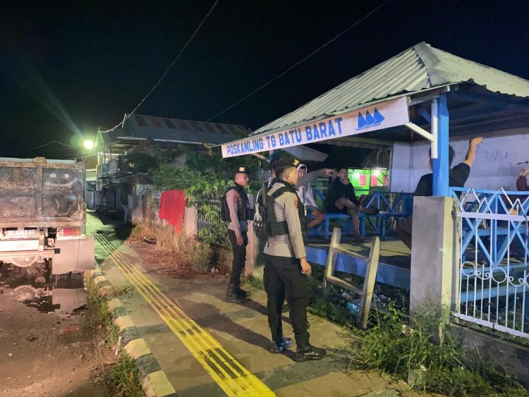 Cegah Aksi Kriminalitas Dan Premanisme, Samapta Polres Majene Gelar Patroli Kamtibmas