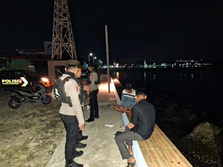 Satuan Samapta Polres Majene Gencar Lakukan Patroli Malam untuk Cegah Tindak Kejahatan