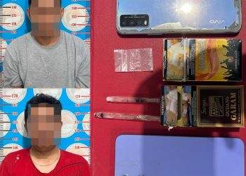 Kedapatan Bawa Sabu, Resnarkoba Polres Majene Ciduk Dua Orang Pria di Sebuah Penginapan di Majene
