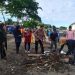 Bhabinkamtibmas Polsek Bacukiki Bersama Aparat Pemrintah Lakukan Aksi Bersih-Bersih di Jalan Mattirotasi Parepare