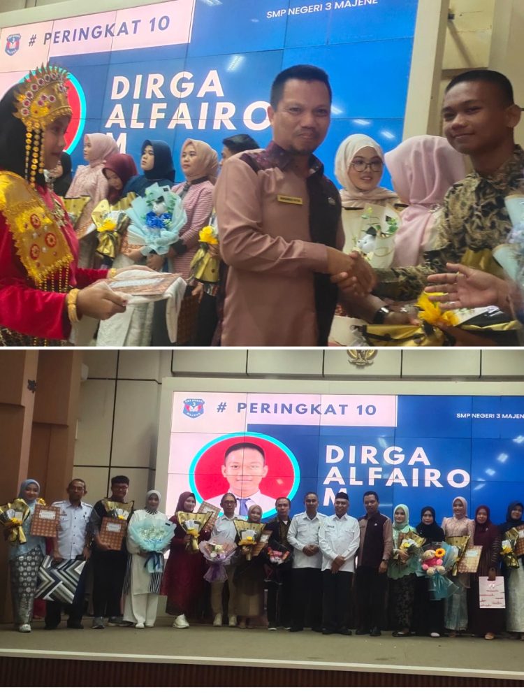 Penamatan Dan Ramah Tamah Peserta Didik Kelas IX SMP NEGERI 3 Majene Tahun Pelajaran 2024/2025.”Rangkul Kenangan,Langkah kan Harapan”