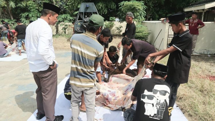 Polres Parepare Kurban 6 Ekor Sapi, Ini Harapan Kapolres !!!