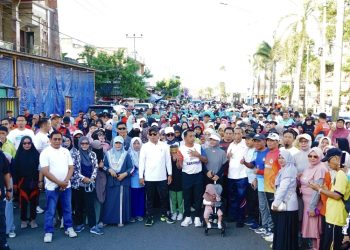 CFD Sidrap Meriah! Bupati Syaharuddin Ajak Warga Hidup Sehat dan Peduli Lingkungan