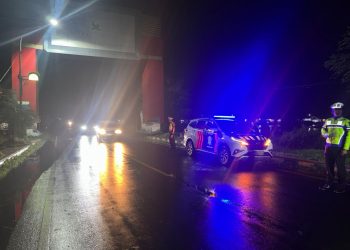 Antisipasi Pelanggaran Lalu Lintas dan Balapan Liar, Satlantas Polres Majene Gelar Patroli Blue Light
