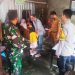 Sinergitas TNI-Polri, Bhabinkamtibmas Polres Majene dan Babinsa Dampingi Kegiatan Posyandu Mekar Sari